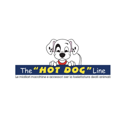 Logo con un cane dalmata e la scritta 