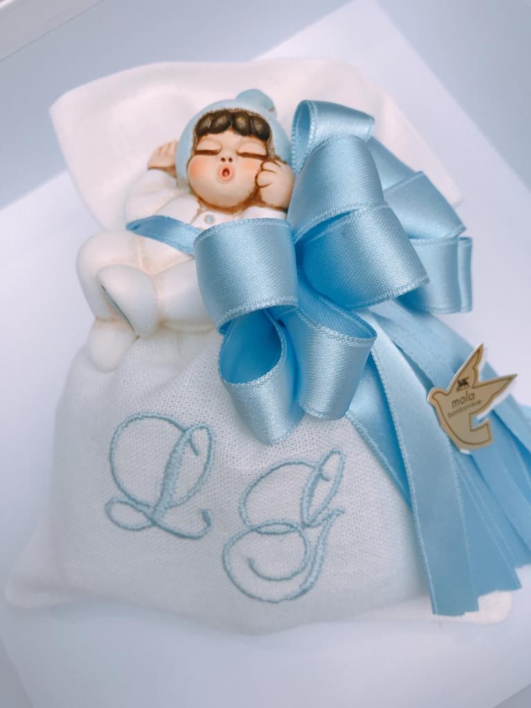 bomboniera per battesimo bimbo