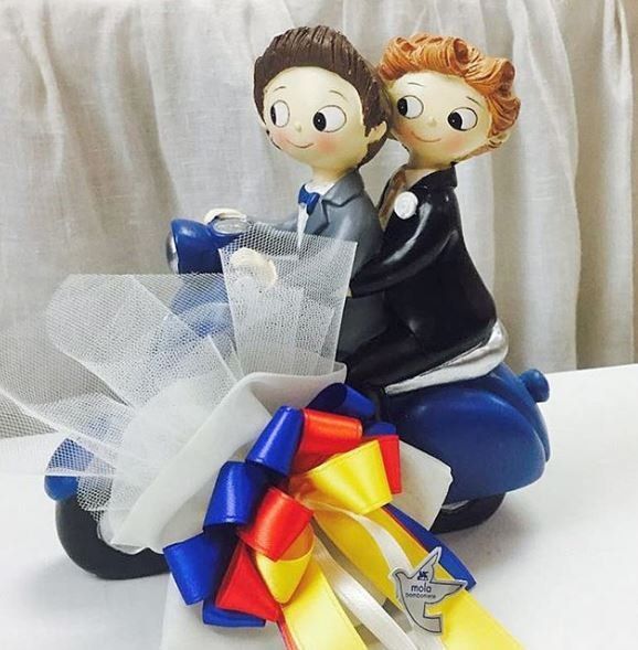 bomboniera per matrimoni arcobaleno