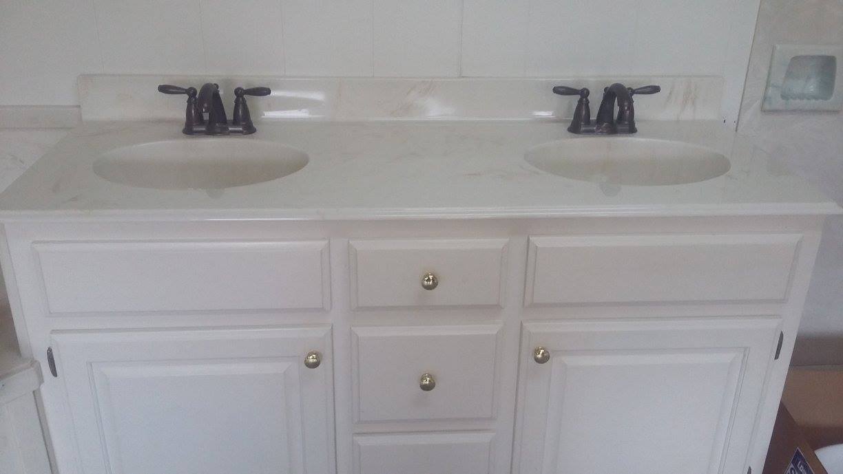 Picture of Marble Vanity Countertops in Conway Arkansas and Central Arkansas