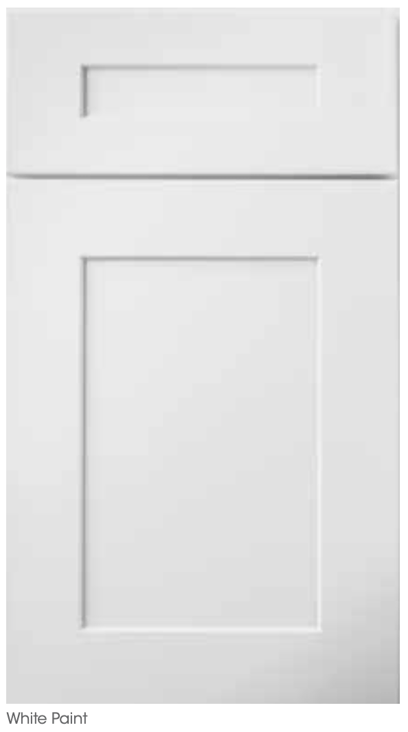 Wolf Brand Dartmouth 5-piece cabinet doors in White Paint