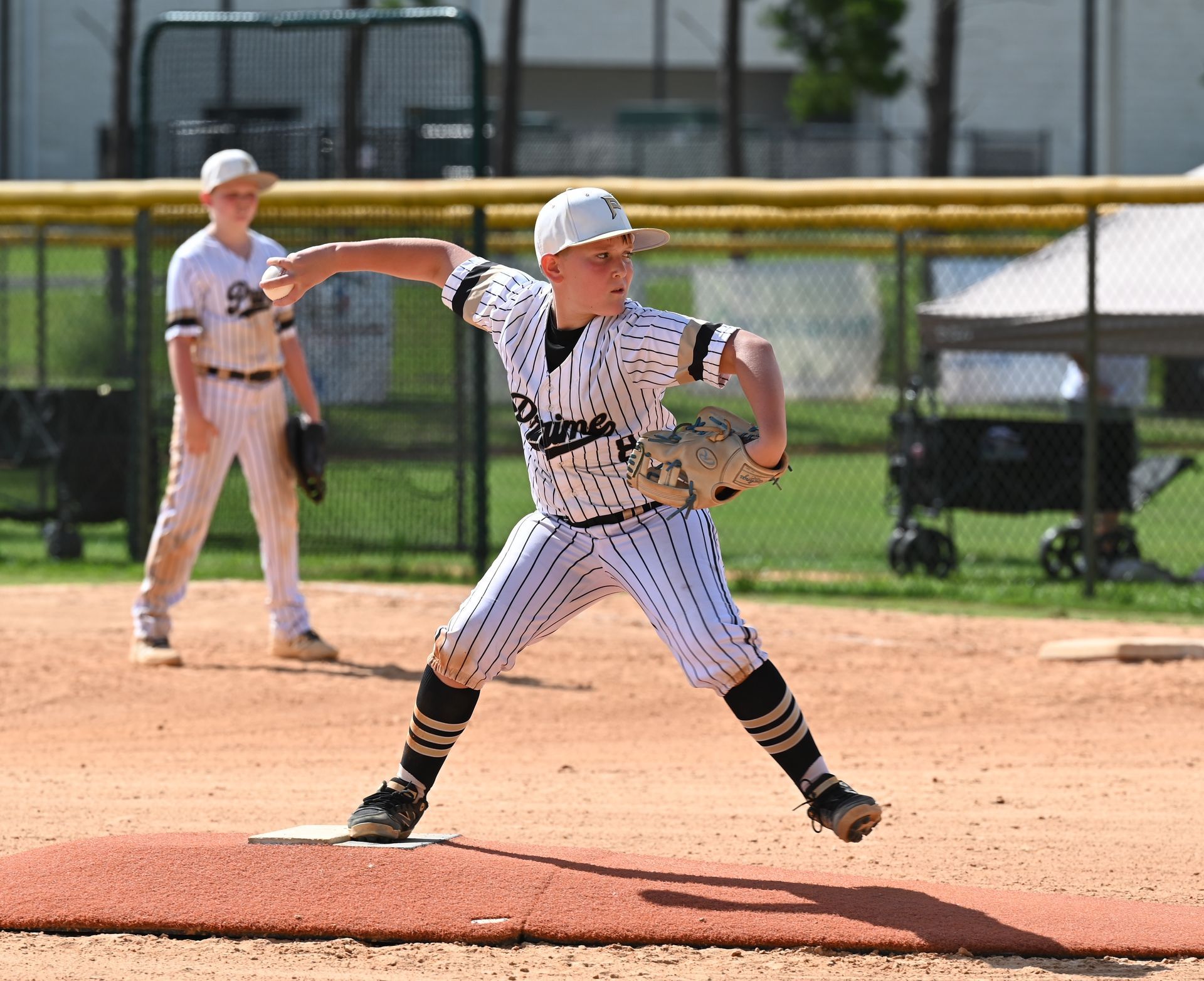 Prime Athletics player competing on the field