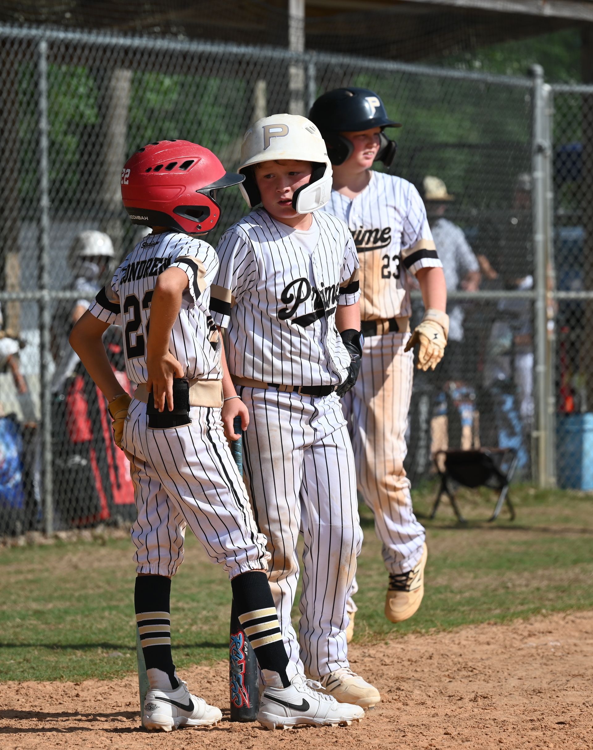 Prime Athletics athlete running during a baseball game