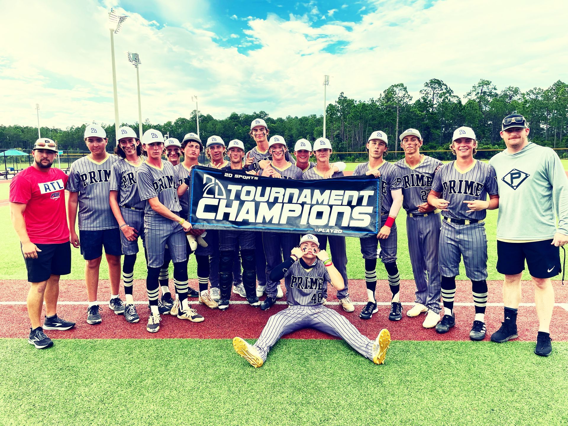 Prime Athletics championship team photo