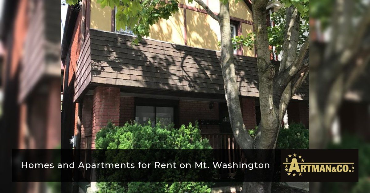 Houses & Apartments for Rent in Mt Washington PA