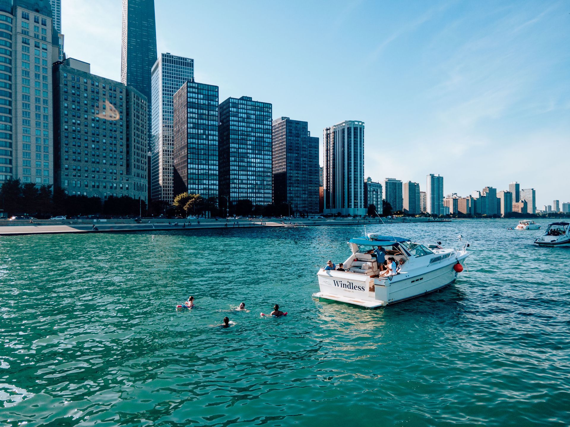 yacht rented in Chicago playpen