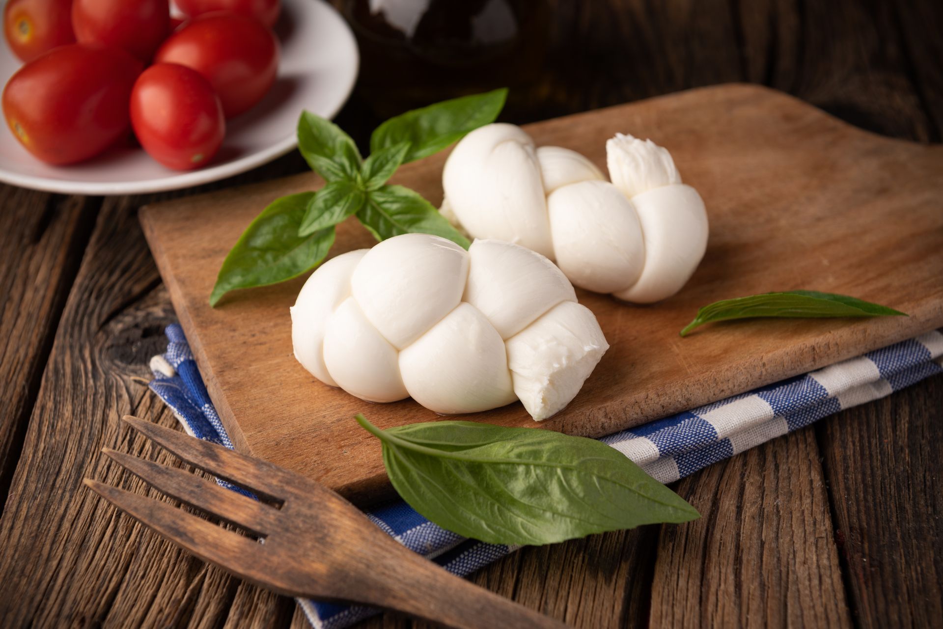 mozzarella treccia