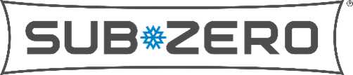 A logo for a company called subzero with a snowflake on it.