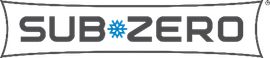 A logo for a company called subzero with a snowflake on it.
