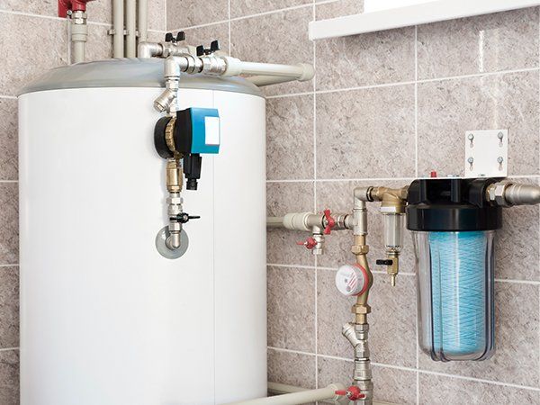 House Water Heating Boiler with Pump — Sanford, FL — Hancock Plumbing Co Inc