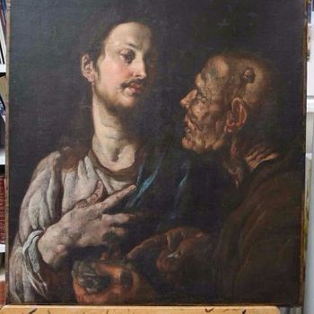 two men after artwork