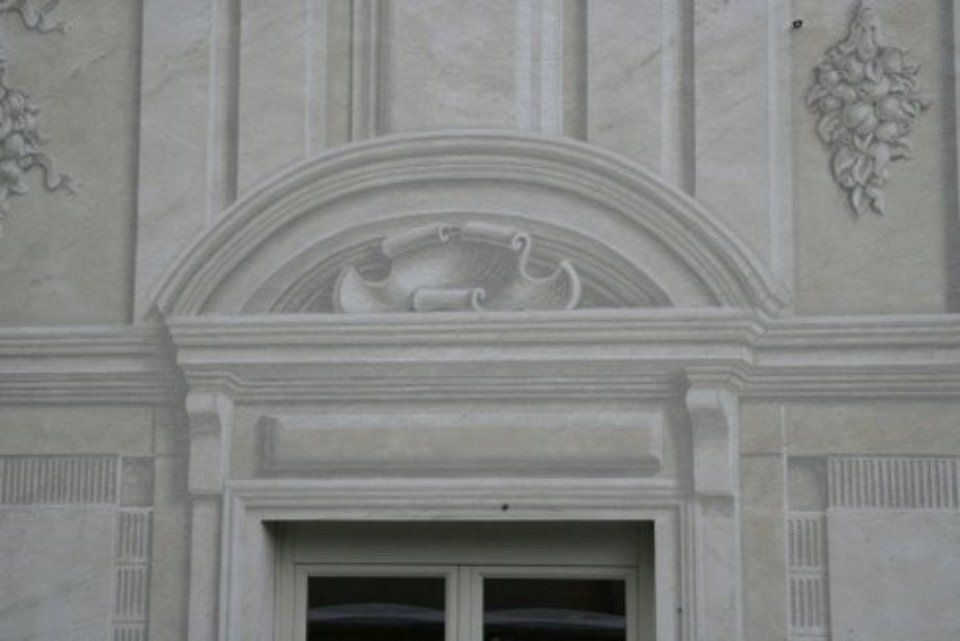 Facciata artistica edificio