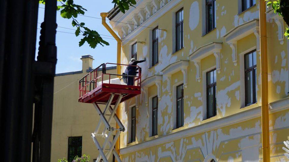 Restauro di una facciata