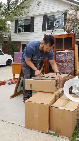 Bay Area to LA Move in Progress
