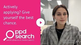 Woman in plaid jacket promoting job search with 