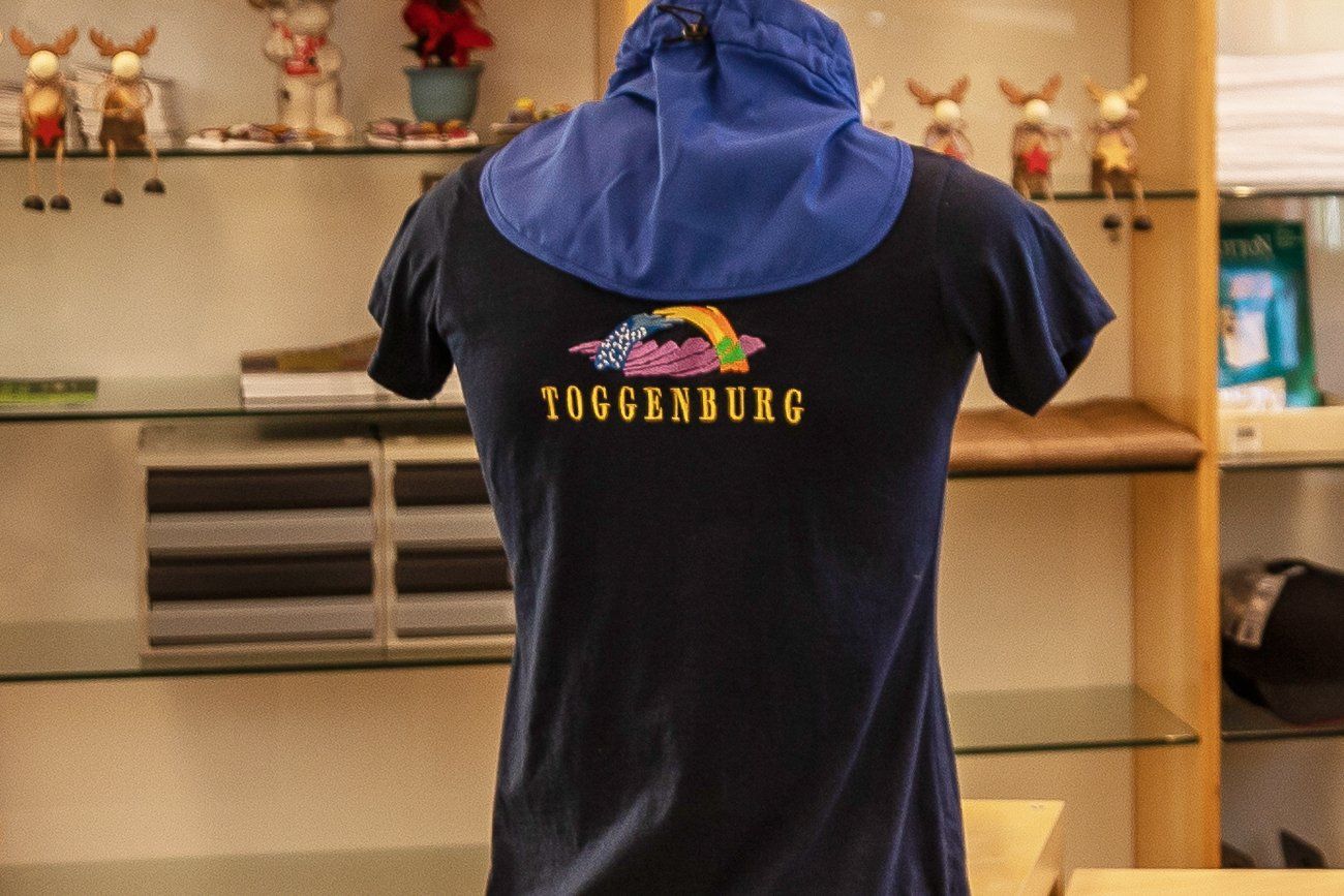 Toggenburg Logo auf Ihrem T-Shirt