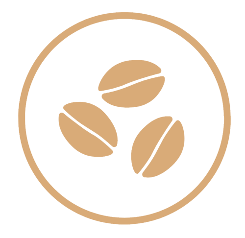 Coffee beans icon representing our coffee values