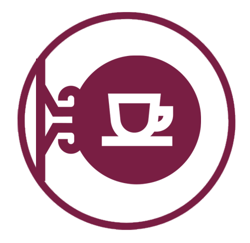 Café coffee supply services icon