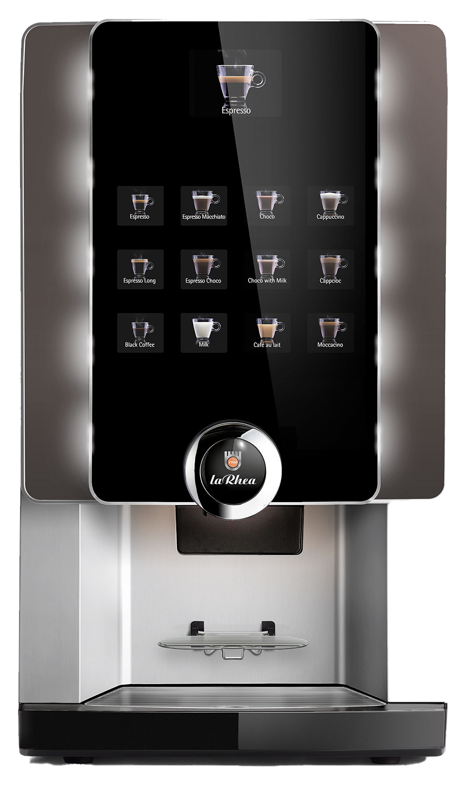 Rhea commercial bean to cup coffee machine