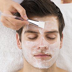 men's skincare treatment