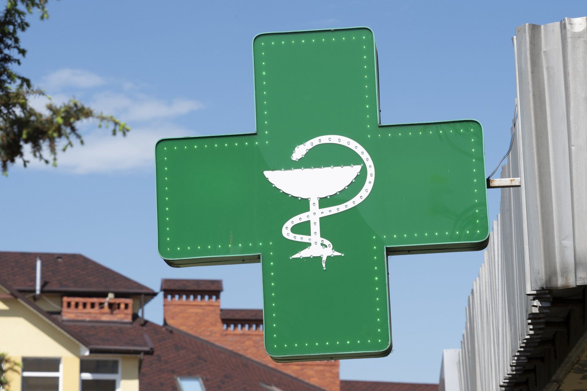 Farmacista con medicinale