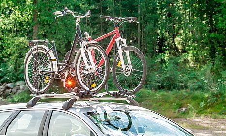 Roof mounted cycle carriers