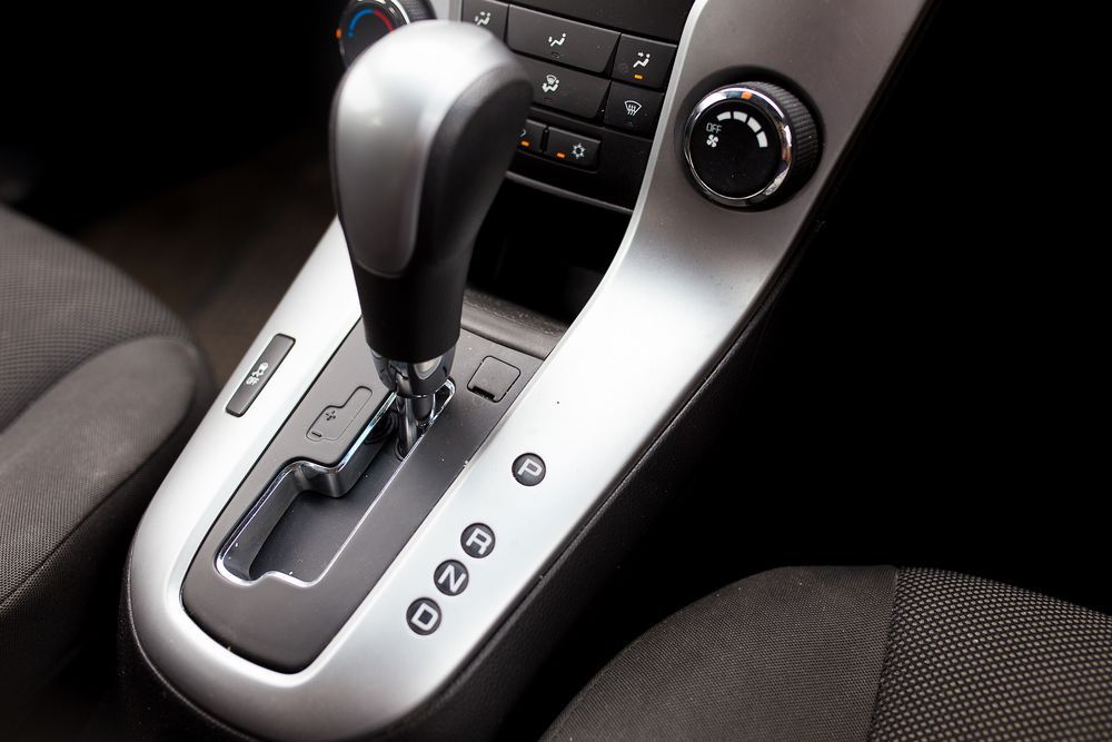 A close up of a shifter in a car | Autotek New South Wales