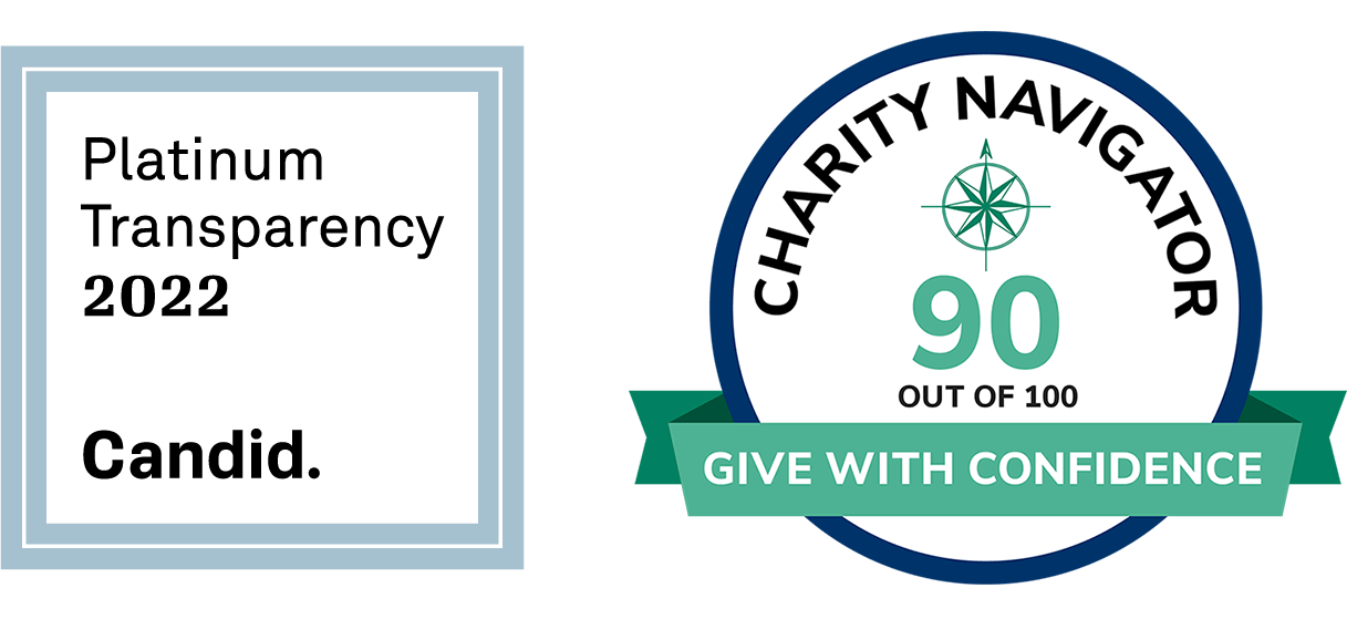 Health First Foundation Candid and Charity Navigator badges