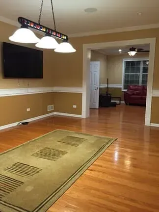 Shiny Floor With Long Map — Grayslake, IL — Morrison Home Services