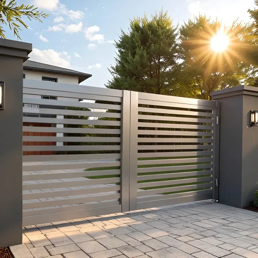 Aluminum gate cost breakdown in Laie, HI