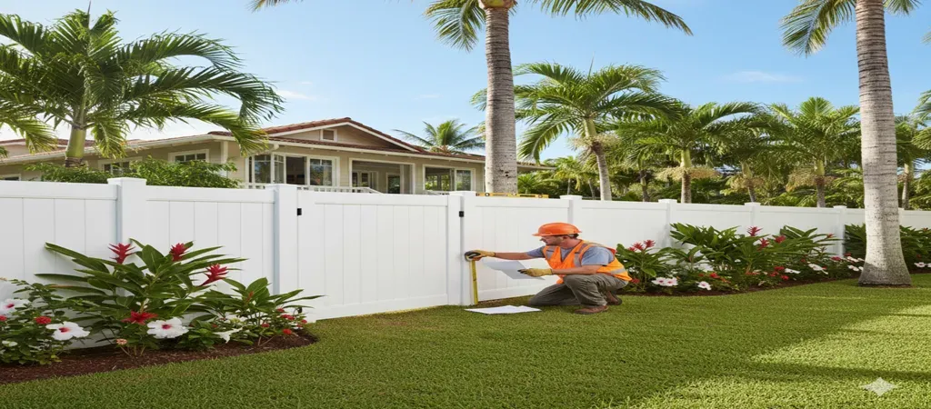 Hawaii vinyl fence permits height rules