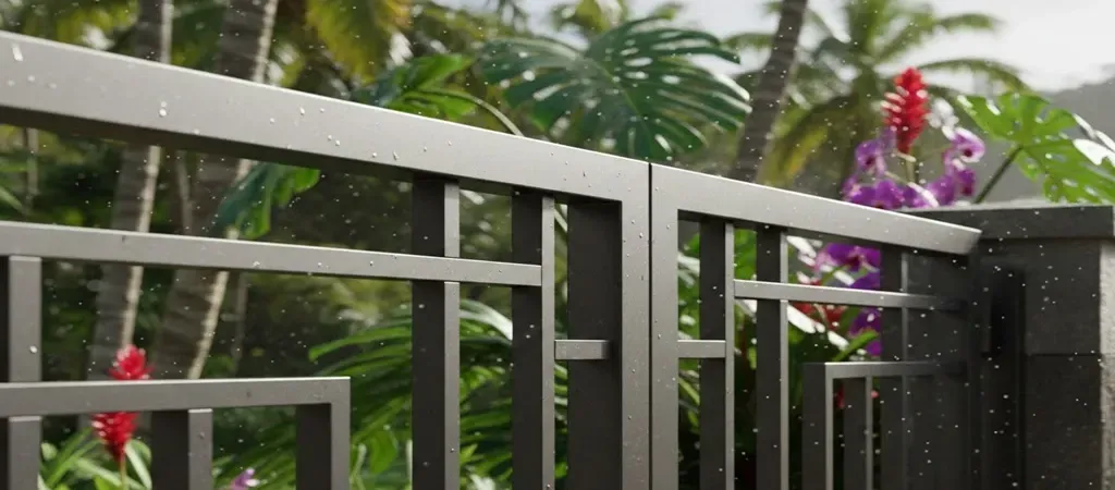 Salt-resistant Hawaii gate protection maintenance