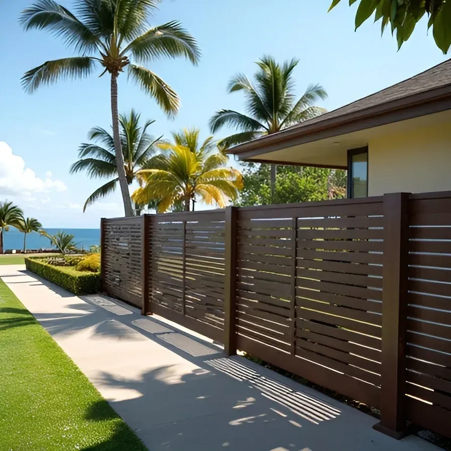 Wind-resistant fence installation Honolulu storm protection