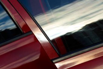 Auto Glass—Shiny red car window in Delran, NJ