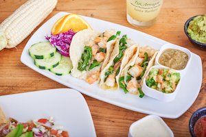 Taco Plate from Los Arroyos