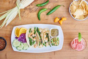 Tacos Plate from Los Arroyos