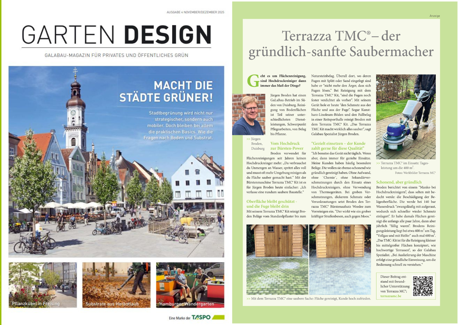 Foto van de magazine