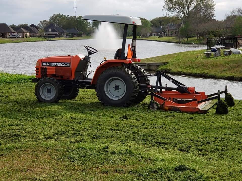 Pressure Washing Wooden Deck — Thibodaux, LA — Beyond Blessed Lawn Care and Home Maintenance, LLC