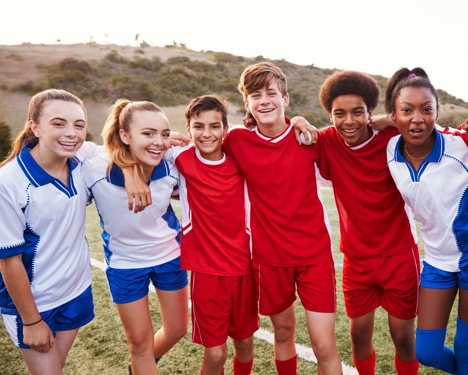 Portrait Of Male And Female High School Soccer Teams— Clarkston, WA — LifeTrack Services, Inc