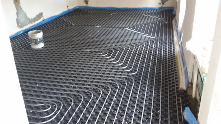 installazione pavimento radiante