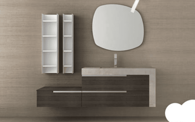 specchio da bagno moderno