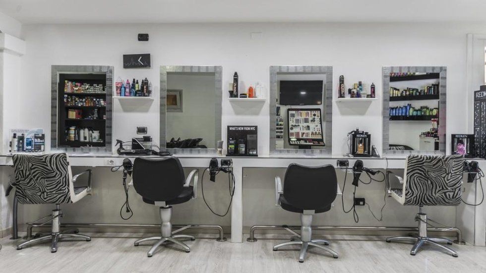 postazione per taglio capelli