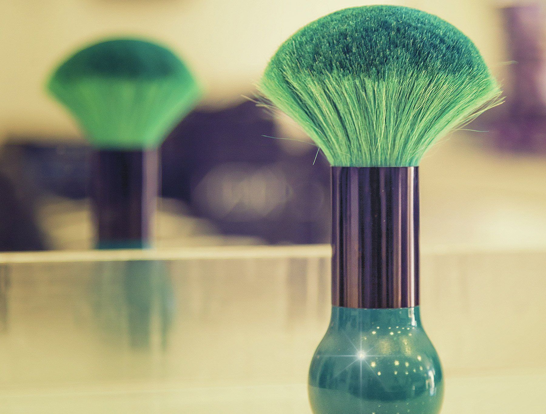 pennello barba sintetico