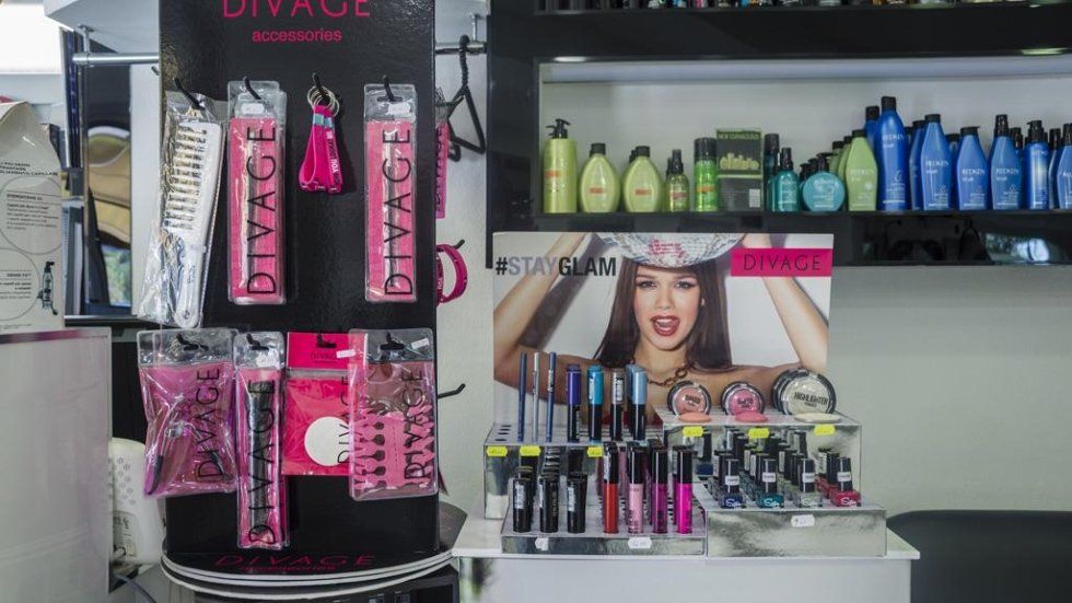 prodotti per capelli in vendita dal parrucchiere