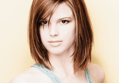 taglio femminile scalato