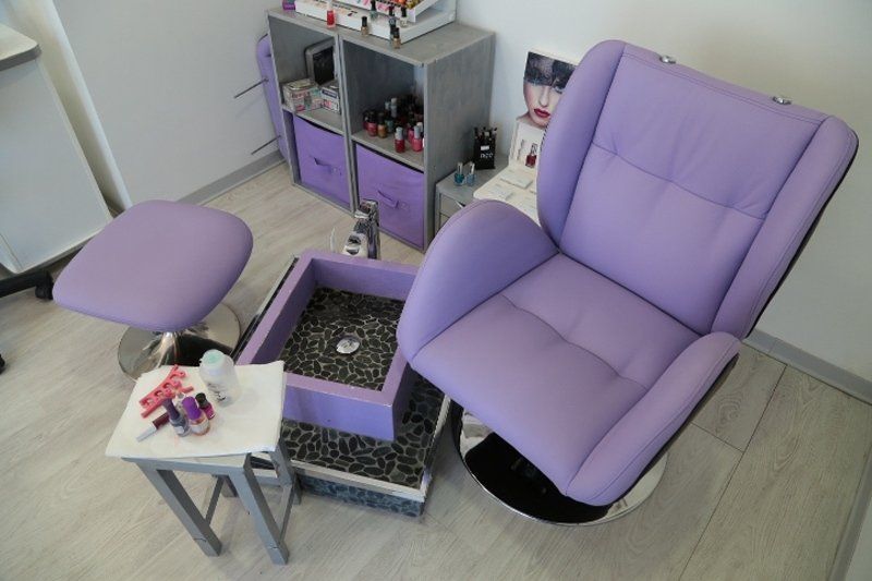 sala per trattamento di bellezza