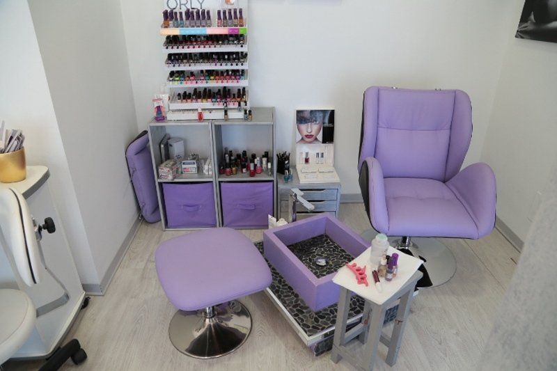 stanza per pedicure e manicure