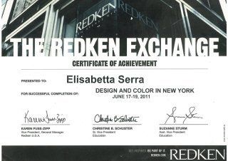 certificato redken exchange