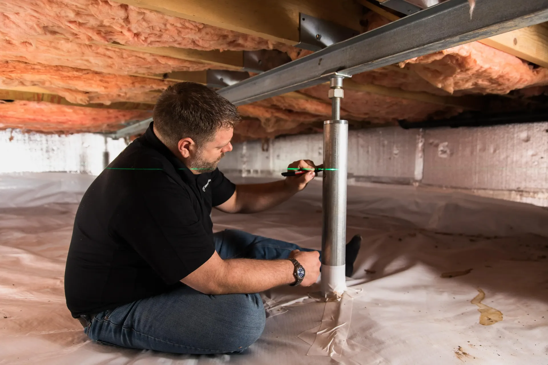 Crawl Space Support and Repair