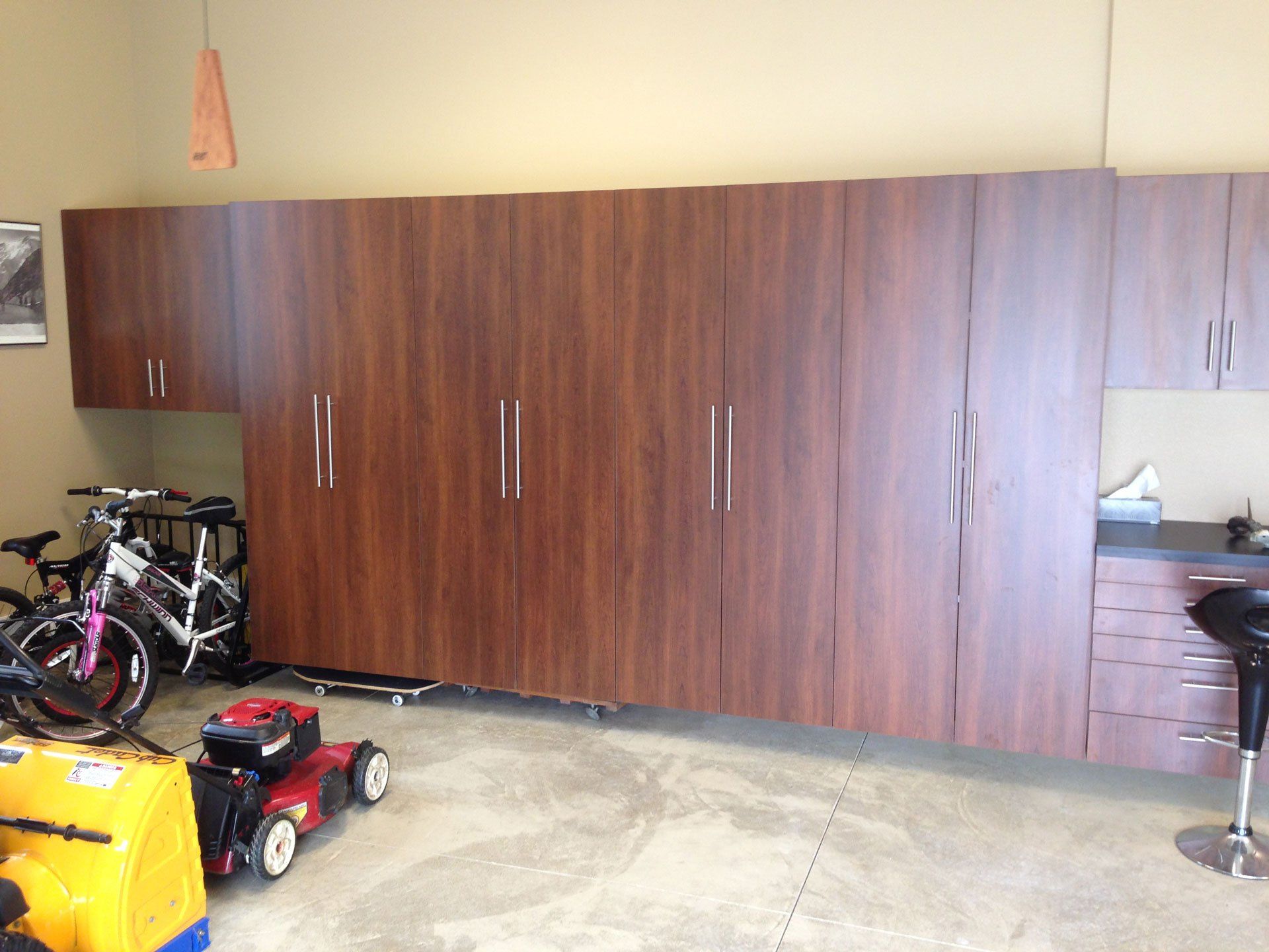 Tall Garage Cabinet Storage System